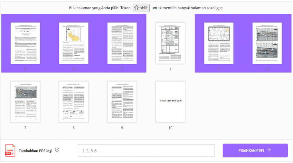 Cara Split (Memisahkan) File PDF Paling Mudah