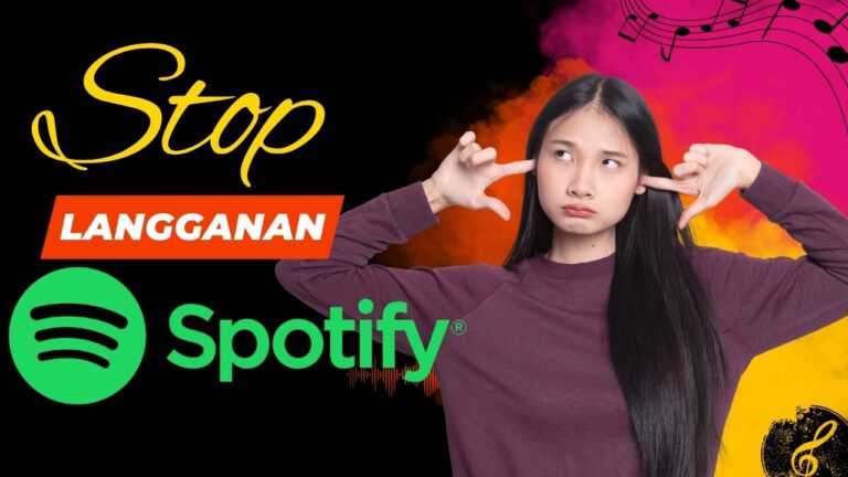 Cara Stop Langganan Spotify