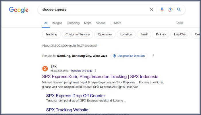 google shopee express