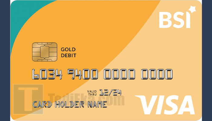 Kartu ATM BSI Visa Gold