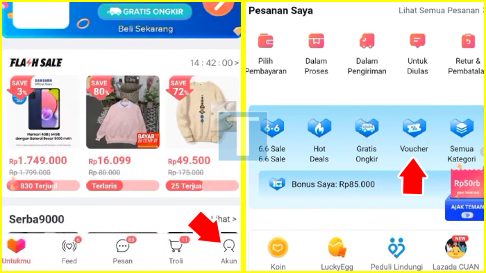 Cara Mendapatkan Voucher Belanja Lazada dari Event Spesial