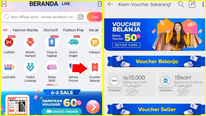 Cara Mendapatkan Voucher Belanja Lazada