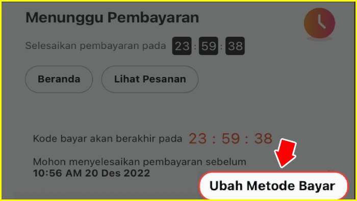 Cara Mengubah Metode Pembayaran di Lazada