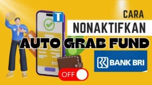 Cara Menonaktifkan Auto Grab Fund BRI