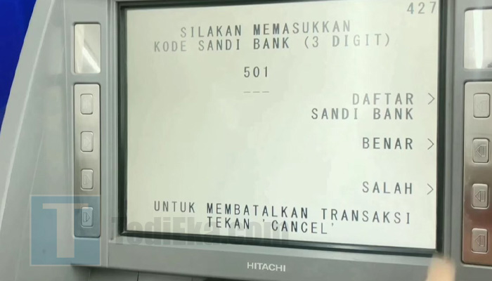 atm bca transfer kode bank blu bca 501