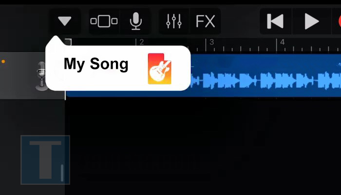 garageband my song