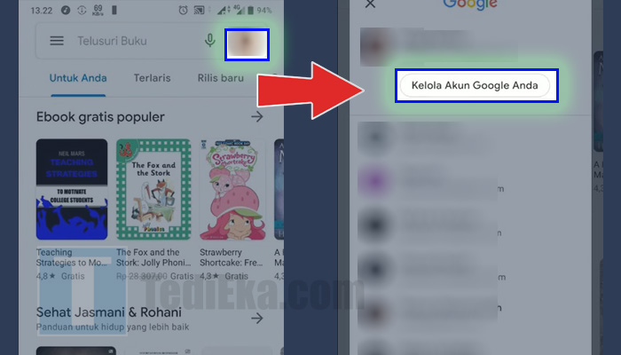 google play store foto profile - kelola akun google anda