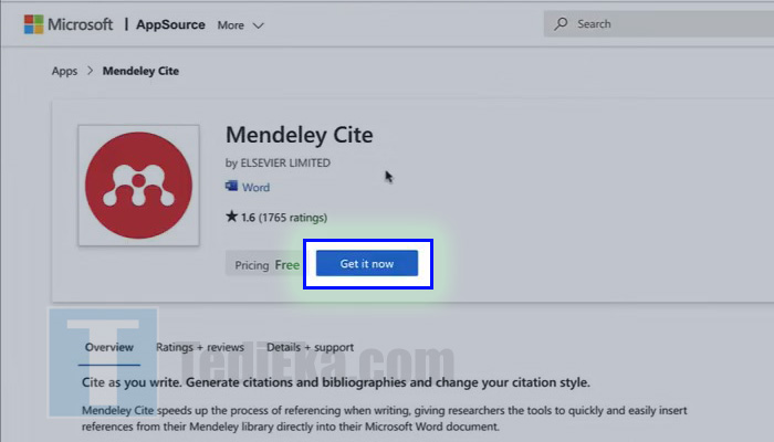 mac appsource mendeley - get it now