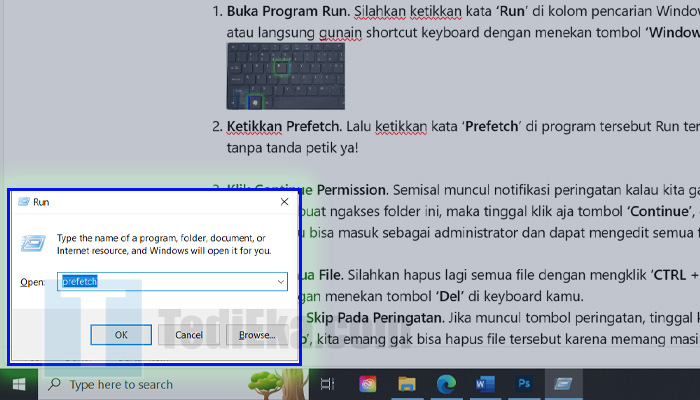 windows run prefetch