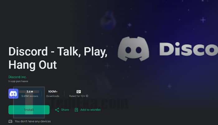 Discord Play Store