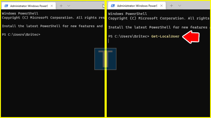 Masukkan Perintah untuk Mengidentifikasi Username