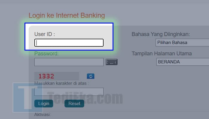 User ID Internet Banking BNI yang Mana