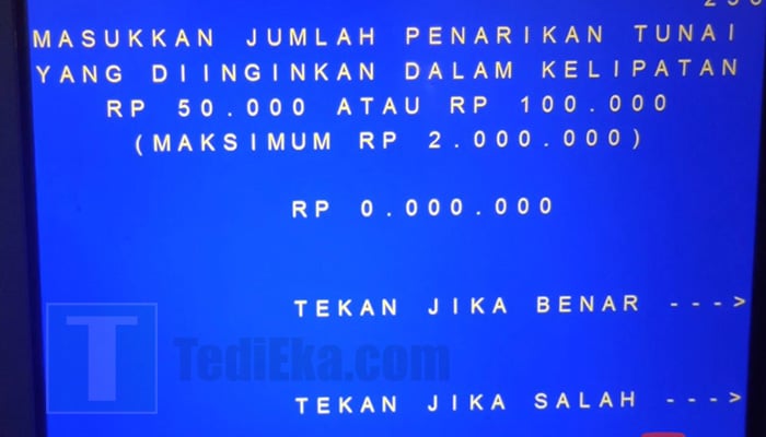 atm bni masukkan jumlah penarikan tunai