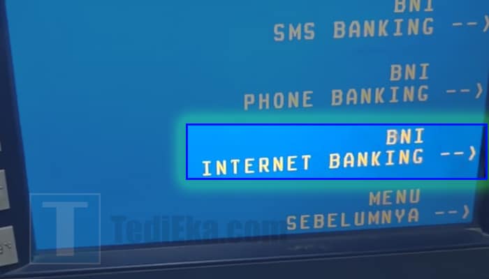 atm bni registrasi e-channel bni internet banking