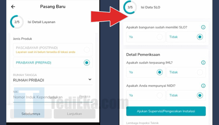 pln mobile isi detail layanan - isi data slo