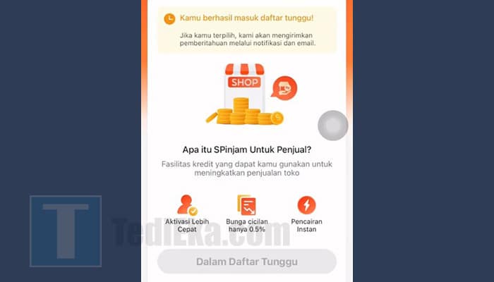 shopee spinjam untuk penjual dalam daftar tunggu