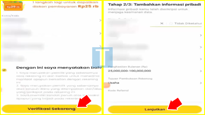 Apakah Neo bank harus punya KTP?