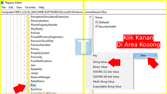 Buat String Value Baru Untuk Mengatasi Wifi Tidak Nyambung