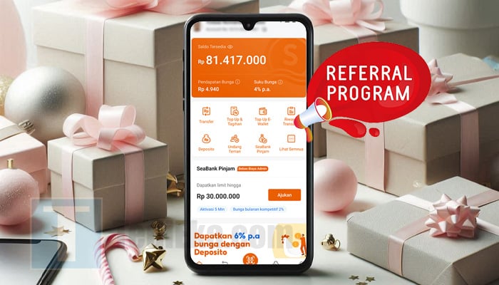 Cara Melihat Kode Referral Seabank