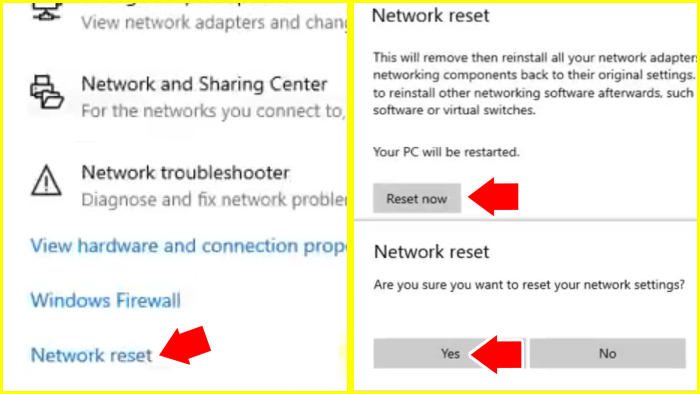 Panduan mengatasi wifi tidak connect dengan fitur network reset