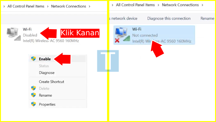 Pastikan WiFi Gak Disable