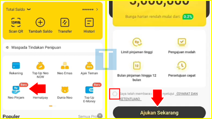 apakah neo bank termasuk pinjaman online