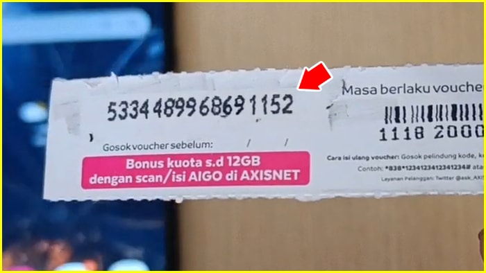 cara memasukan voucher axis lewat sms