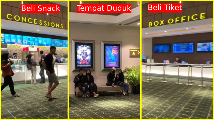 cara memesan tiket bioskop secara langsung