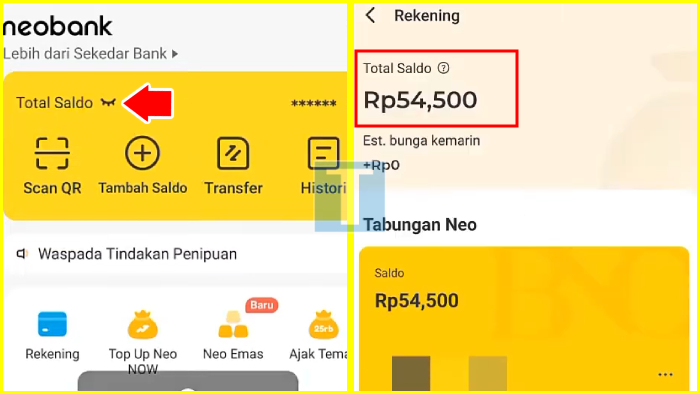 cara transfer bank neo ke shopeepay