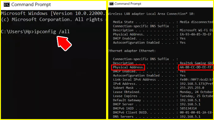 cek apakah cara mengatasi internet tidak connect di PC berhasil atau tidak dengan cmd