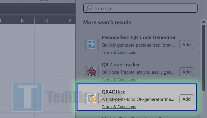 excel qr4office