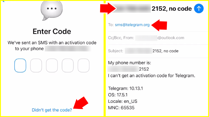 kenapa kode telegram tidak masuk