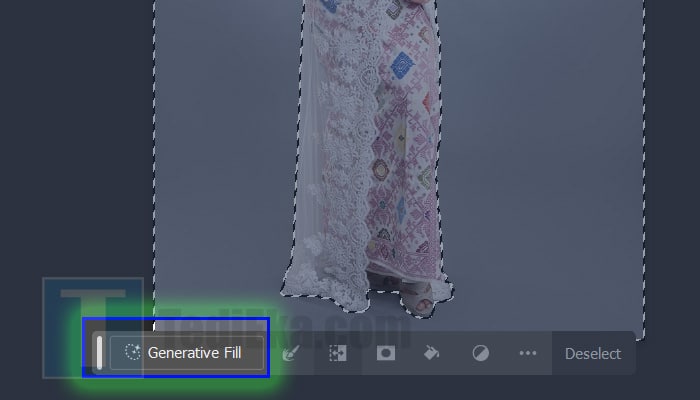 photoshop generative fill untuk mengganti background