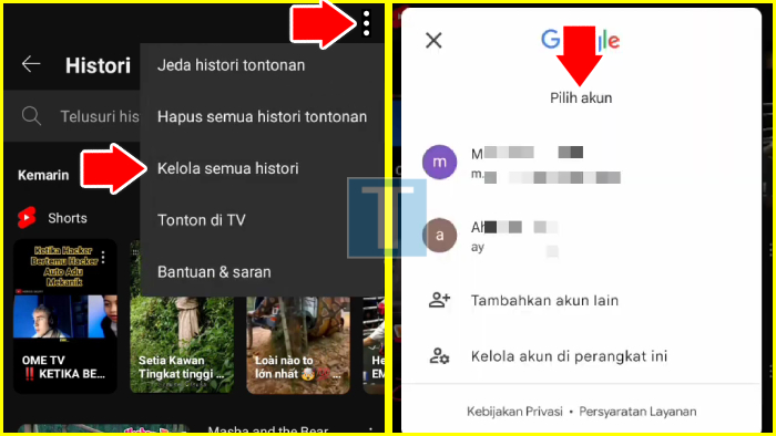 Apakah history YouTube bisa dihapus permanen