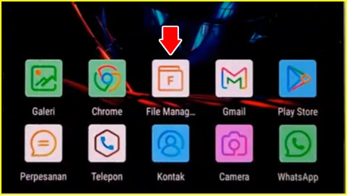 Bagaimana cara membersihkan sampah di WhatsApp dengan file manager