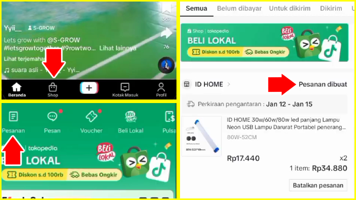 Verifikasi Pembayaran Tiktok Shop Transfer Bank BCA