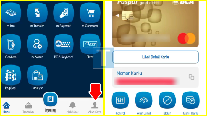 cara blokir atm bca lewat mobile banking