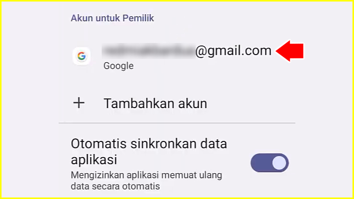 cara keluar akun google di android