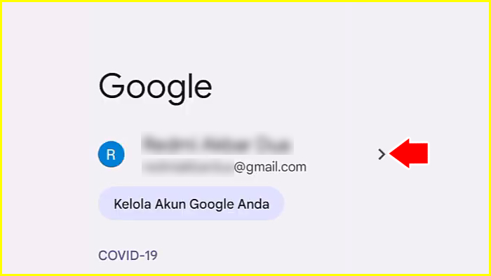 cara logout akun google di android