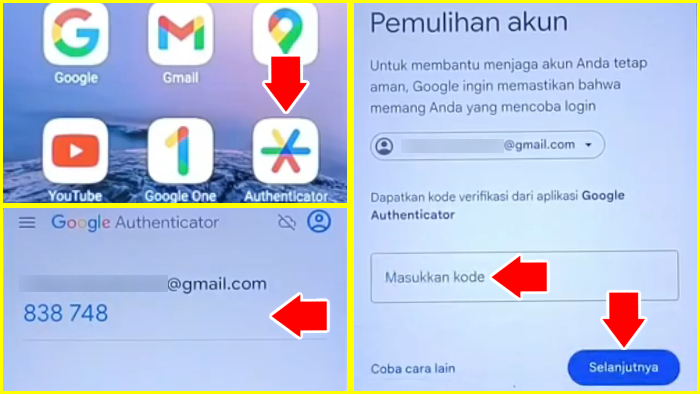 cara masuk email lupa sandi dan hp hilang