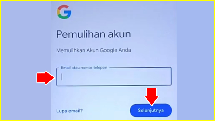 cara memulihkan akun google lupa sandi dan no hp hilang