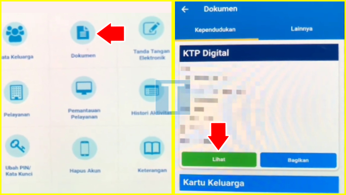 cara mencetak ktp digital