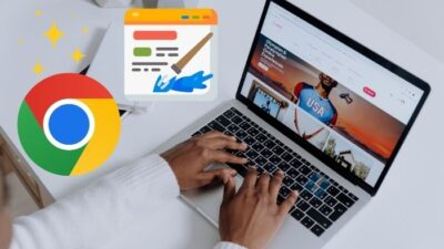 Cara Mengganti Background Google CHROME Di Laptop