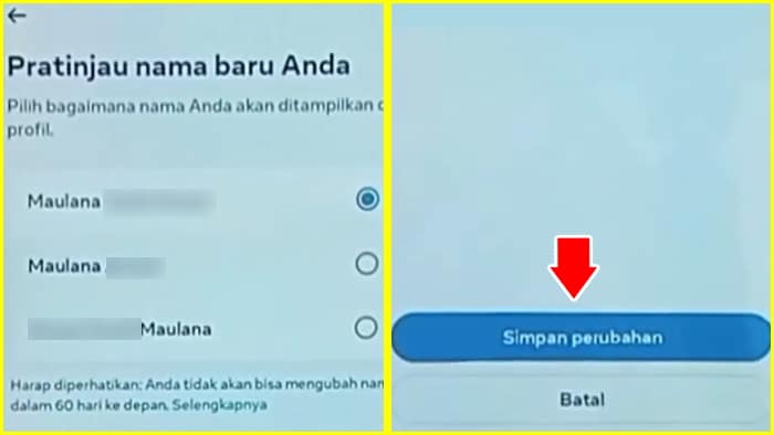 cara mengganti nama facebook tanpa menunggu 60 hari