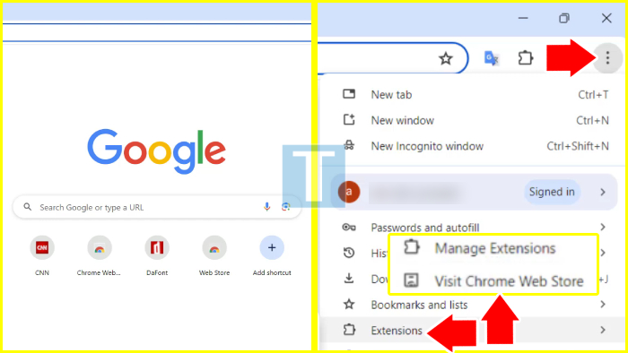 cara mengganti tema chrome di laptop