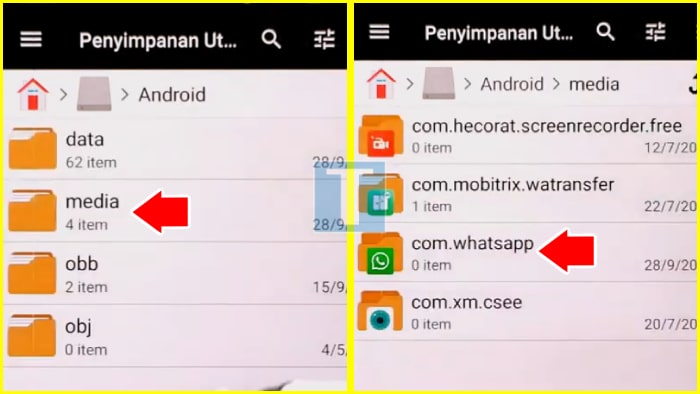 cara menghapus data whatsapp tanpa menghilangkan chat