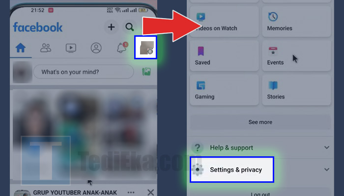 facebook settings and privacy