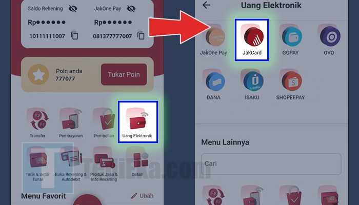 jakone uang elektronik - jakcard