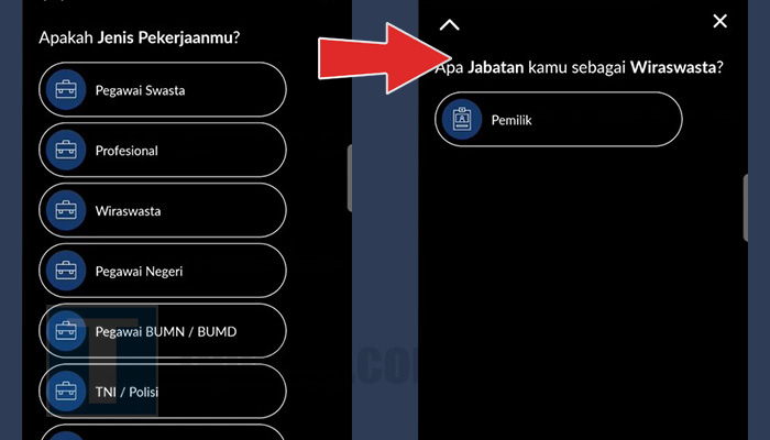 permatamobile x jenis pekerjaan - jabata