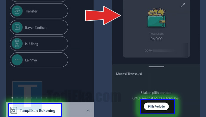 permatamobile x tampilkan rekening - mutasi transaksi pilih periode